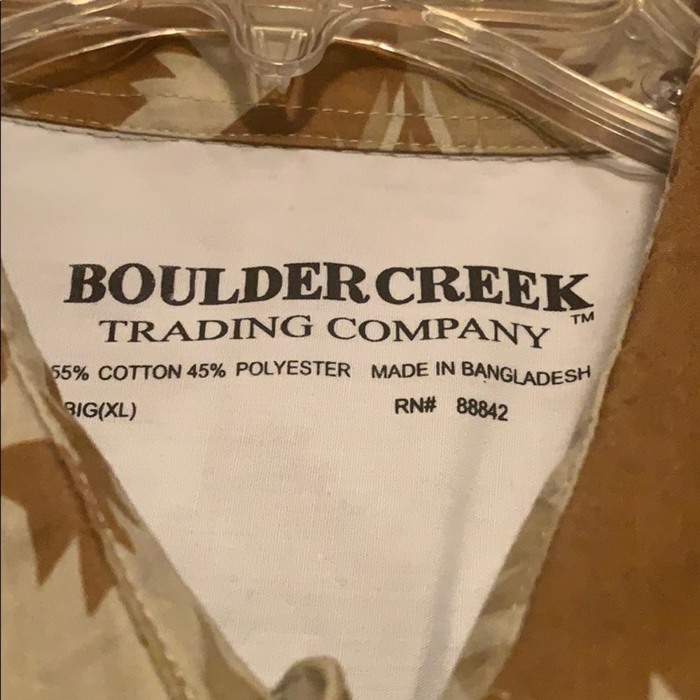Boulder Creek Men’s Short Sleeve Shirt - Picture 4 of 4
